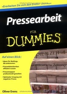 Pressearbeit für dummies fur - pressearbeit,