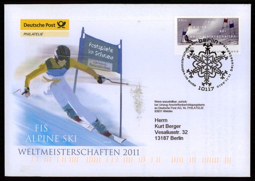 Brd bund fdc 2010 sport - sport, fis