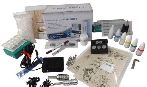 Tattoo luxus komplettset set - tattoo,