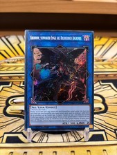 Yugioh Cherubini, schwarzer Engel des Brennenden Abgrunds RA01-DE042 Secret Rare