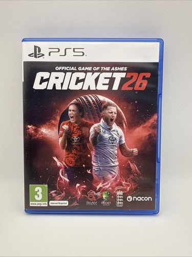 Cricket playstation 5 - 26,