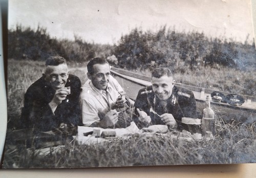 Altes foto vintage eisenbahner - vintage,