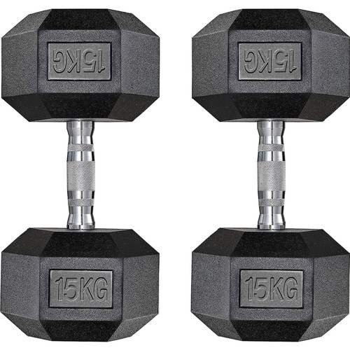 Hexagon hantelset 2x15kg - hexagon,