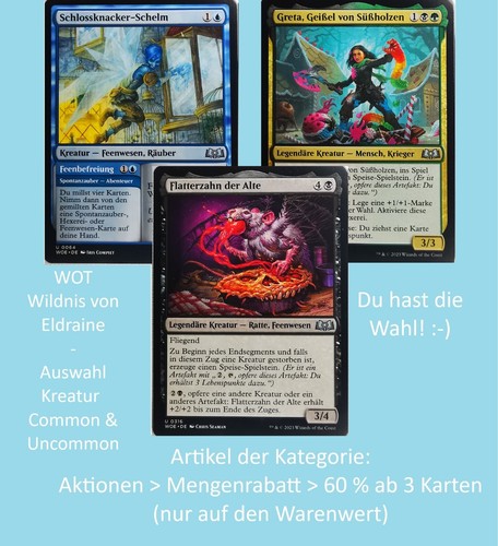 Magic mtg woe wildnis - magic, |