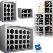 Weinregal stapelbar Styropor Wein Flaschen Box Kiste Regal freistehend Ständer