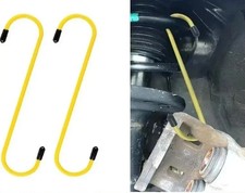 Car brake caliper hook with