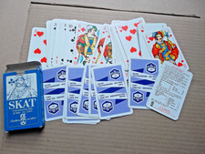 Skatkarten - Skatkartenspiel  mit Werbung  Berlin Schleifscheibenfabrik -- (K6)