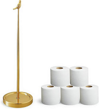 Toilet Paper Holder Stand for