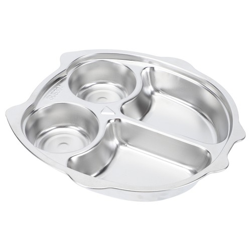1pc edelstahl geteilte platte - edelstahl,