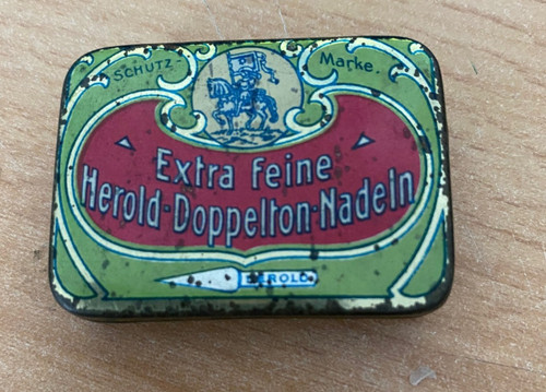 Blechdose extra feine herold - "extra,