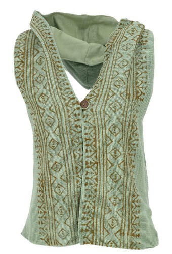 Rückenfreie boho weste mit - rückenfreie,
