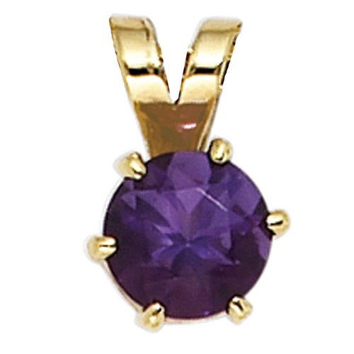 Anhänger amethyst lila - anhänger,