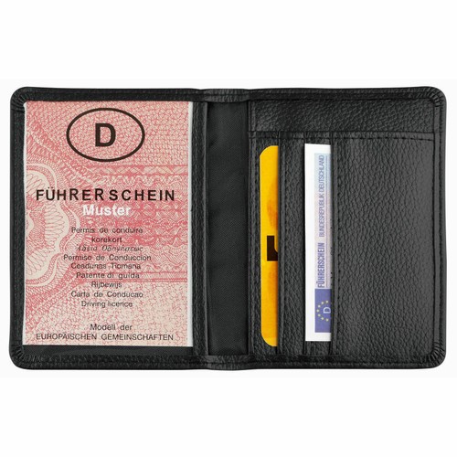 Brieftasche kunstleder schwarz - brieftasche,