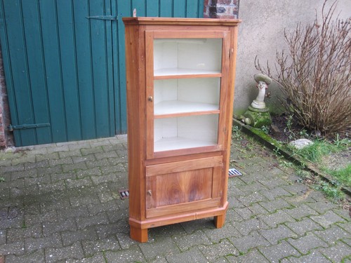 Biedermeier eckschrank - biedermeier,