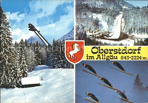 Ski flugschanze oberstdorf - ski-flugschanze, im