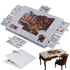Puzzletisch Puzzlebrett mit 6