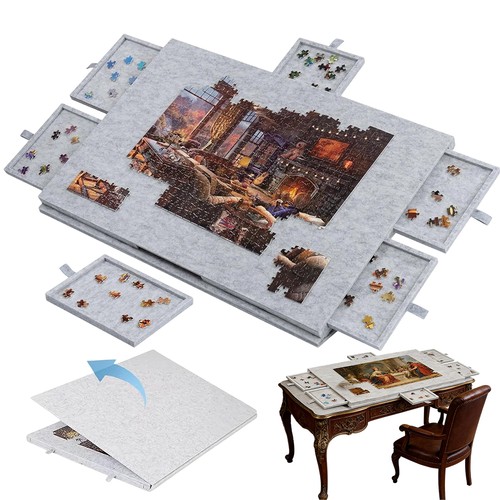 Puzzletisch puzzlebrett mit - puzzletisch,