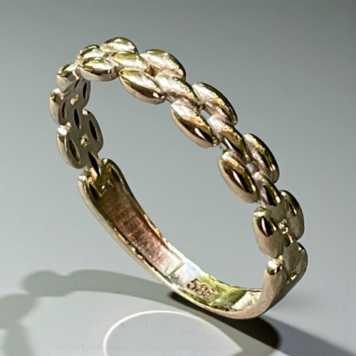 Kettenring gold 585 breite - 585,