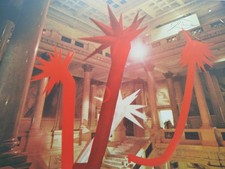 Otto Piene, ZERO, origin. Werk, Red Rapid Growth, handsign.,dat.,num. 1970/1971,