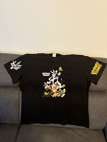 Looney tunes shirt - t-shirt, schwarz