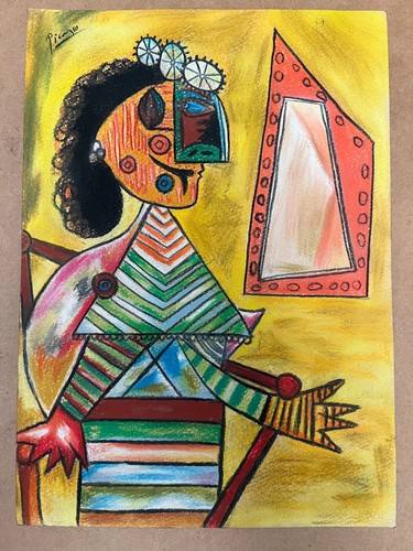 Pablo picasso zeichnung auf - pablo,