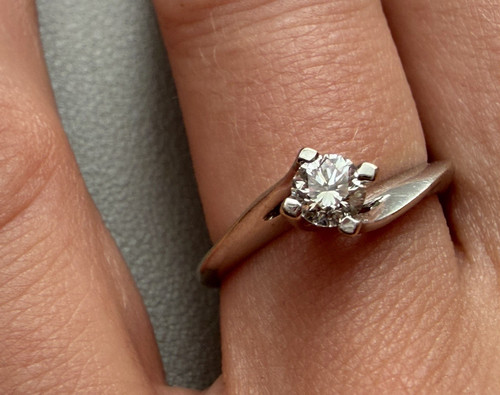 Damenring weißgold 18k - damenring,