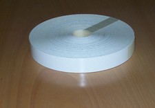 20 m Standard Weiß perl  23 mm SK, Umleimer Bügelkante