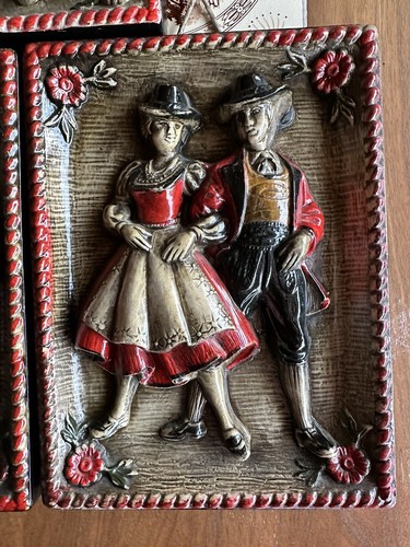 Gipsbild trachten - gipsbild,