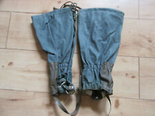 Vintage Lodengamaschen Gamaschen Wandern Fischen Angeln Loden Jagd Leggings Army