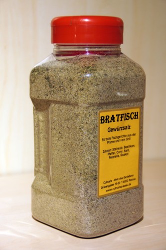 Bratfisch gewürzsalz - bratfisch, in