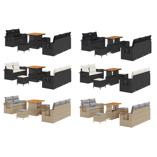 Gartensofa set loungemöbel - gartensofa-set,