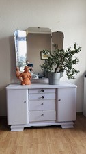 Spiegelkommode, Schminktisch, Vintage, lackiert