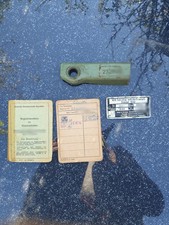 Rahmen Simson Schwalbe KR51 1964 Fragment DDR Papiere