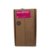Telekom Sinus 207 Schnurloses Telefon - Schwarz B-WARE