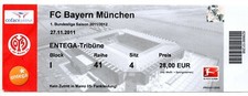 Ticket BL FSV Mainz 05 -