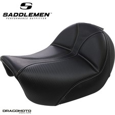 SITZBANK HARLEY DYNA / GLIDE SADDLEMEN Dominator 806-04-0042 Solo Schwarz Foa...