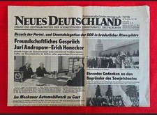 5.5.1983 Erich Honecker in der
