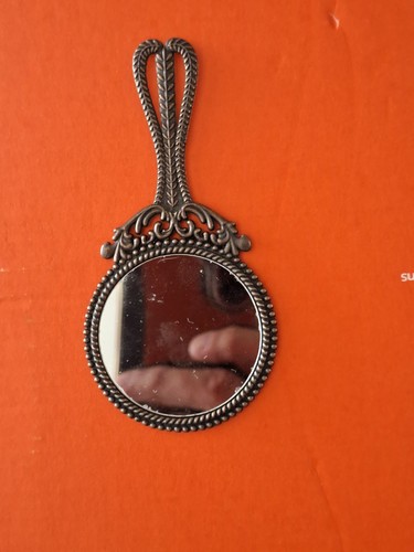 Vintage mini handspiegel - vintage,