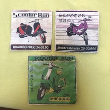 Vespa Roller Runpatches Run Scooterszene Scooterboy Patches Aufnäher  Vintage 