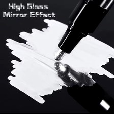 Silber chrom marker - silber,