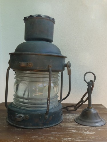 Alte schiffslaterne lampe - alte, schiffslaterne/lampe!