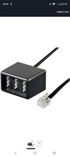 Telefon Adapter RJ11 Stecker auf 3 TAE Buchsen 2x TAE-F 1x TAE- N Fritzbox 0,2 m