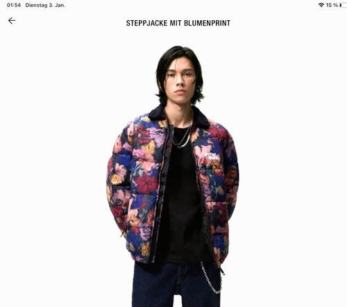 Zara steppjacke mit - zara,