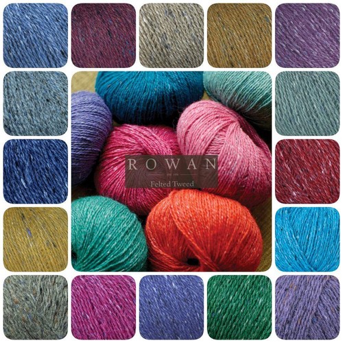 Rowan felted tweed - rowan, dk