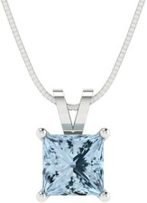 10K Echt Weißgold 1.00 Karat