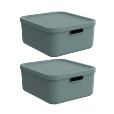 ROTHO 2er-Set Aufbewahrungsbox