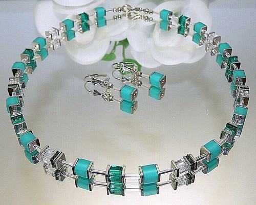 Schmuckset würfelkette - schmuckset,