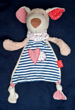 Sigikid Schmusetuch ♥ Hund Green mit Herz ♥ Organic Cotton Bio Frottee