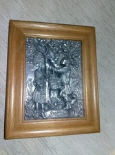 Zinn Relief Bild Herbst