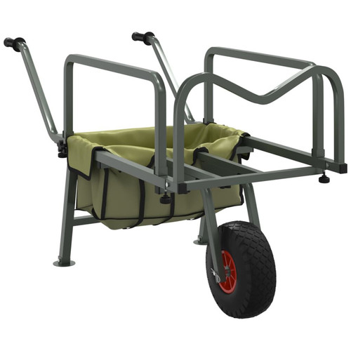 Angelwagen grün mit - angelwagen,